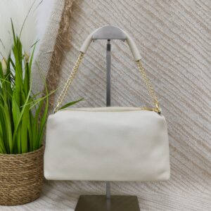 Sac Valentina beige 100% cuir