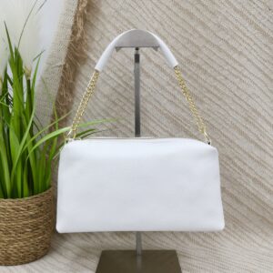 Sac Valentina blanc 100% cuir