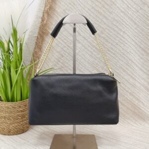 Sac Valentina noir 100% cuir