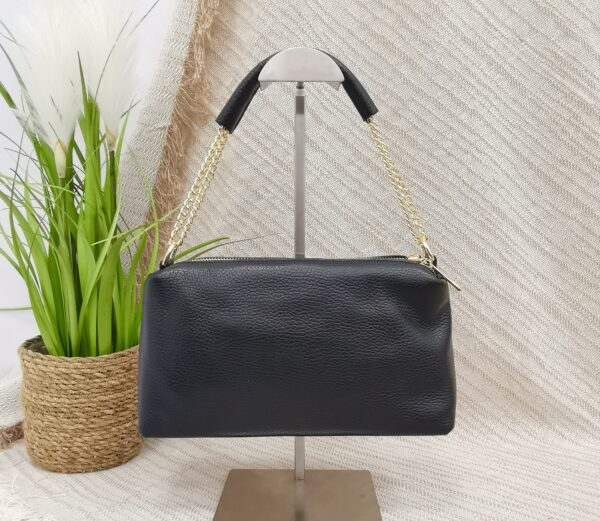 Sac Valentina noir 100% cuir