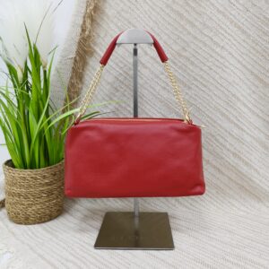 Sac Valentina rouge 100% cuir