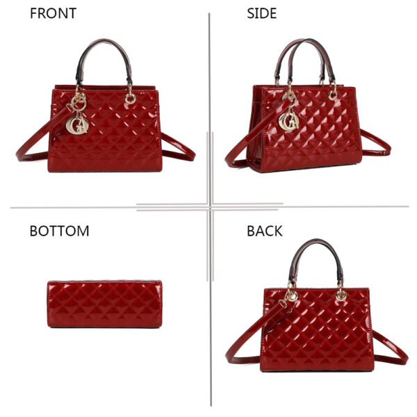 Sac bianca rouge bordeaux – Image 2
