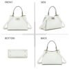 Sac Alba similicuir blanc – Image 3