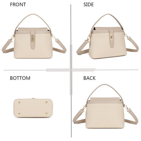 Sac Monica beige - taupe – Image 3