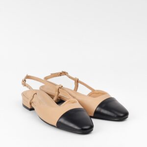 Slingback beige