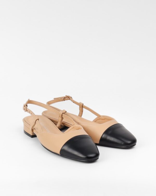 Slingback beige