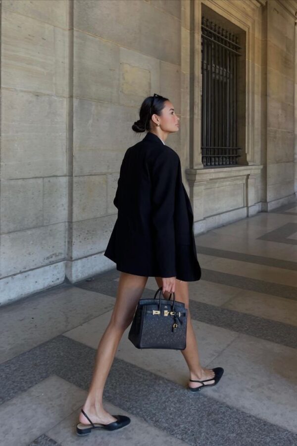 Slingback noir – Image 3