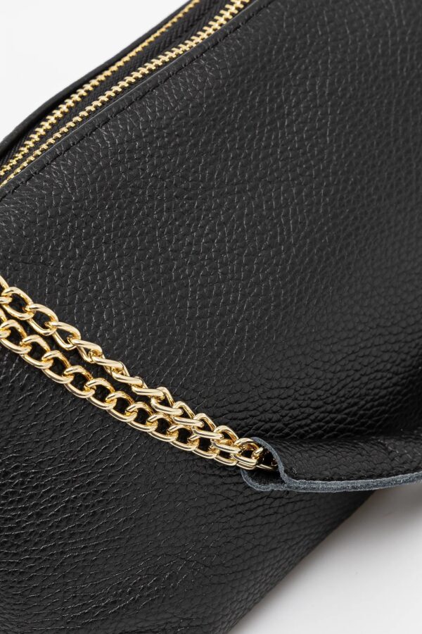 Sac Valentina noir 100% cuir – Image 2