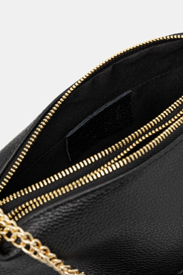 Sac Valentina noir 100% cuir – Image 3