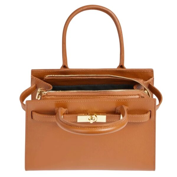Modèle Diana cuir véritable 🇮🇹 Camel – Image 3