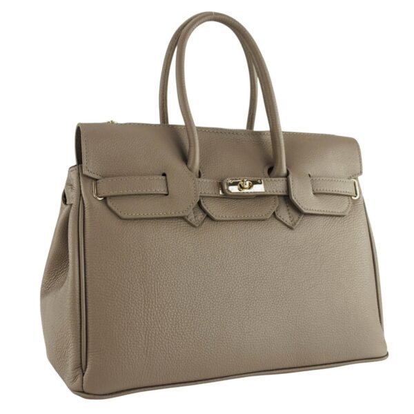 Modèle angelina 100% cuir 🇮🇹 taupe