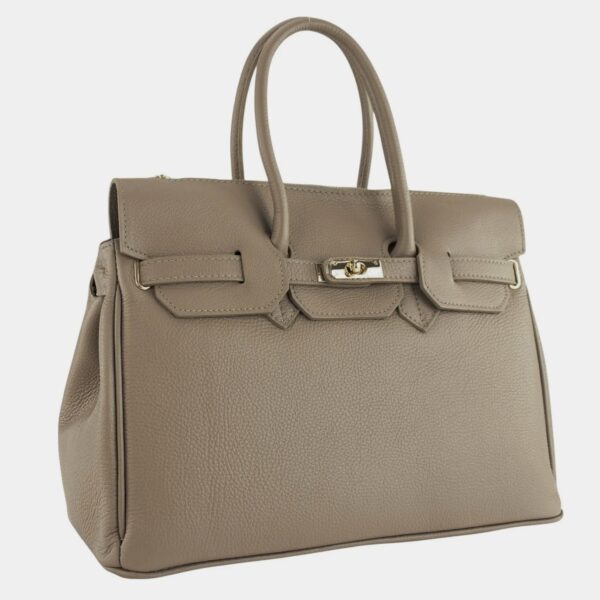 Modèle angelina 100% cuir 🇮🇹 taupe – Image 5