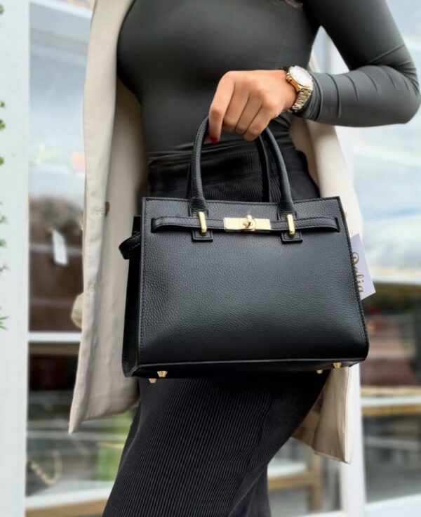 Modèle Diana cuir véritable 🇮🇹 Noir