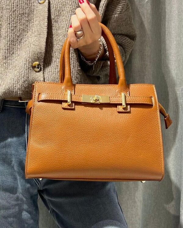 Modèle Diana cuir véritable 🇮🇹 Camel – Image 6