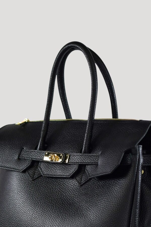Modèle Angelina 100% cuir 🇮🇹 Noir – Image 6