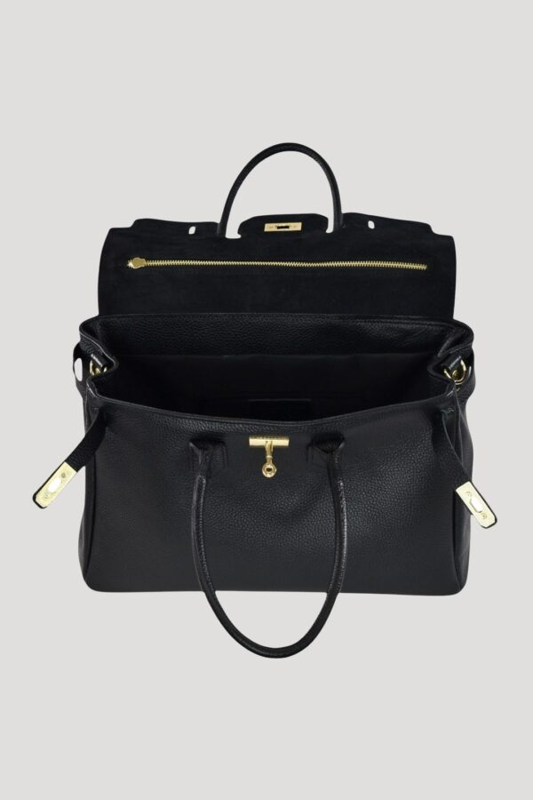 Modèle Angelina 100% cuir 🇮🇹 Noir – Image 5