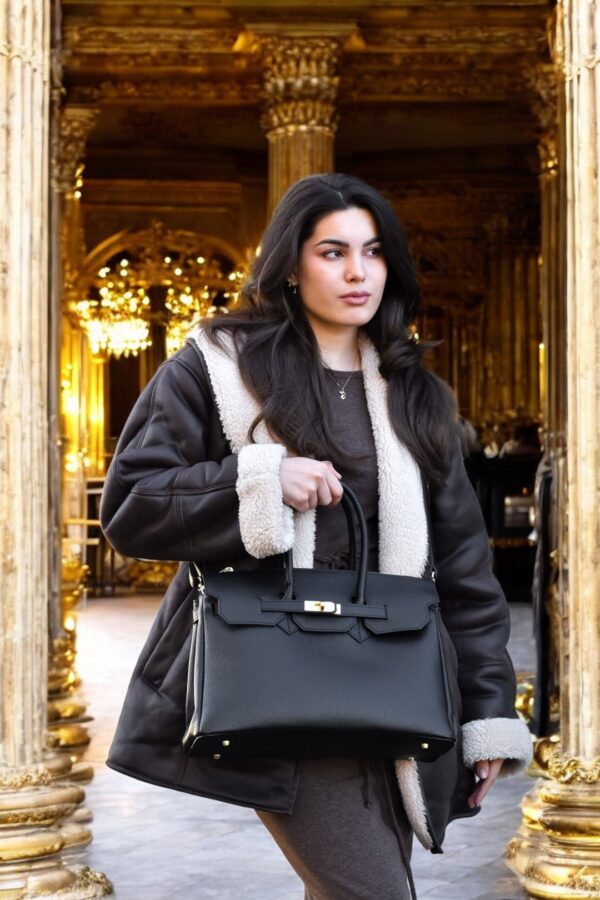 Modèle Angelina 100% cuir 🇮🇹 Noir – Image 13
