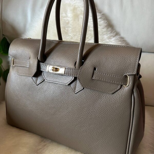 Modèle angelina 100% cuir 🇮🇹 Taupe – Image 4
