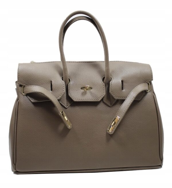 Modèle angelina 100% cuir 🇮🇹 Taupe – Image 2