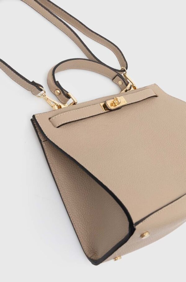 Modèle Alma 100% cuir 🇮🇹 beige – Image 3