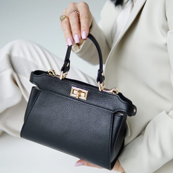 Modèle Olivia cuir véritable 🇮🇹 Noir