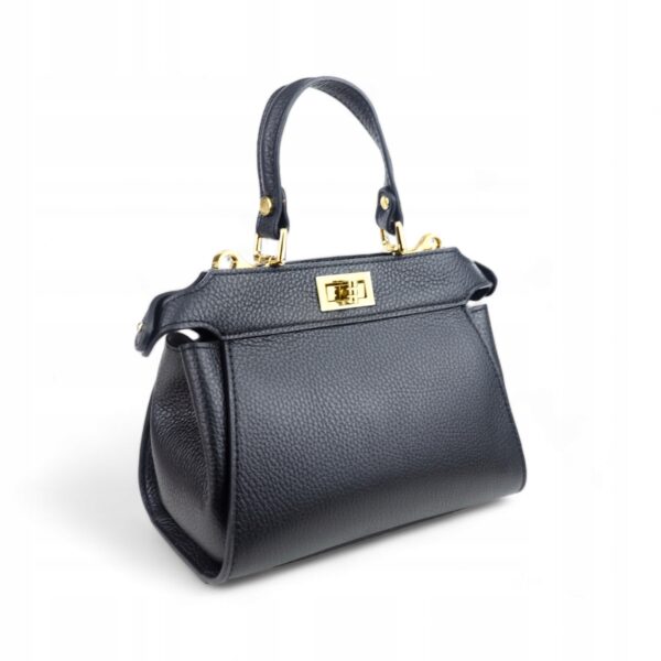 Modèle Olivia cuir véritable 🇮🇹 Noir – Image 5