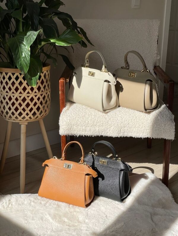 Modèle Olivia cuir véritable 🇮🇹 Noir – Image 10