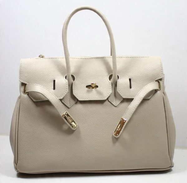 Modèle Angelina 100 % cuir 🇮🇹 Crème – Image 2