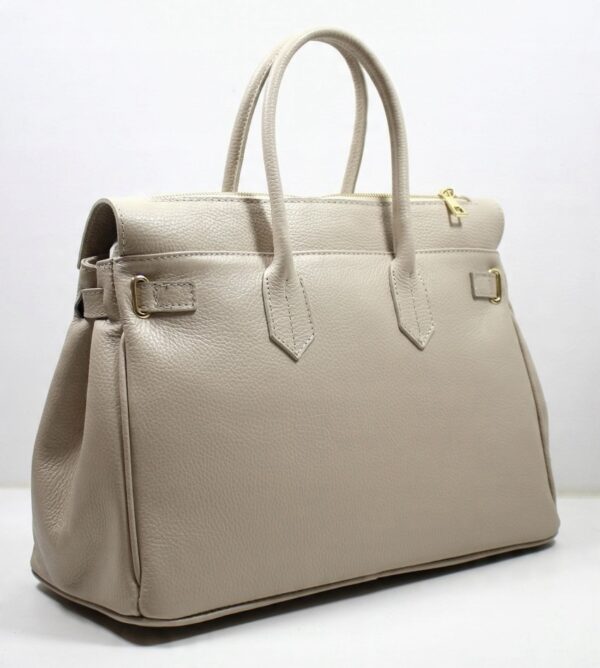Modèle Angelina 100 % cuir 🇮🇹 Crème – Image 5