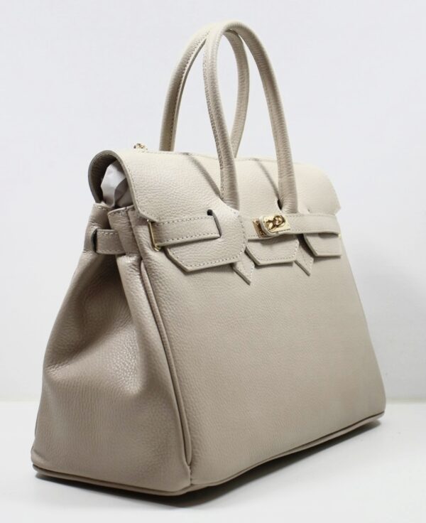 Modèle Angelina 100 % cuir 🇮🇹 Crème – Image 3