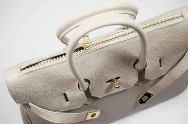 Modèle Angelina 100 % cuir 🇮🇹 Crème – Image 4
