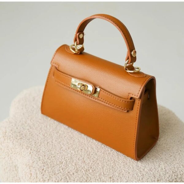 Modèle Kelly - Cuir de vachette 🇮🇹
Camel – Image 2