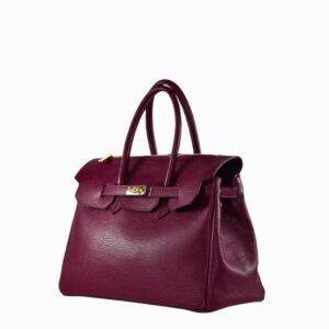 Modèle Angelina 100% cuir 🇮🇹 bordeaux