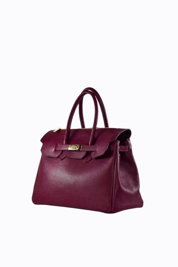 Modèle Angelina 100% cuir 🇮🇹 bordeaux