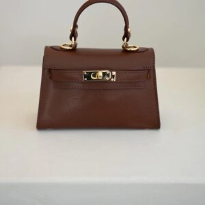 Modèle Kelly - Cuir de vachette 🇮🇹 choco