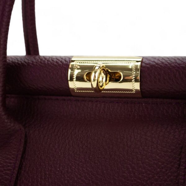 Modèle Penelope 100% cuir 🇮🇹 Bordeaux – Image 7