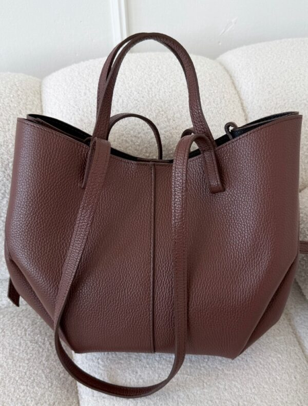 Modèle Pauline en cuir de vachette 🇮🇹 Marron