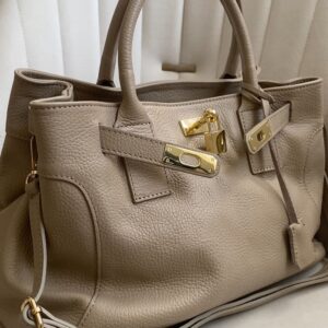 Modèle Sylvia en cuir de vachette 🇮🇹 Taupe