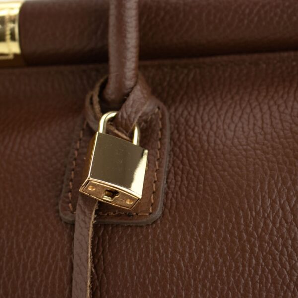 Modèle Penelope 100% cuir 🇮🇹 Marron – Image 6